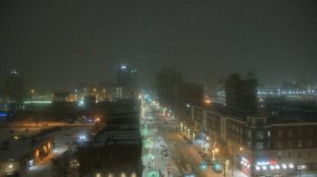 Weather camera view of Akron Beacon Journal.