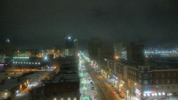 Weather camera view of Akron Beacon Journal.