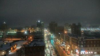 Weather camera view of Akron Beacon Journal.