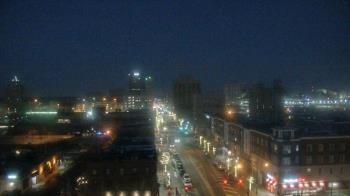 Weather camera view of Akron Beacon Journal.