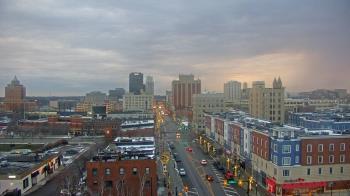Weather camera view of Akron Beacon Journal.