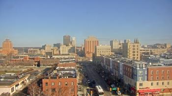 Weather camera view of Akron Beacon Journal.