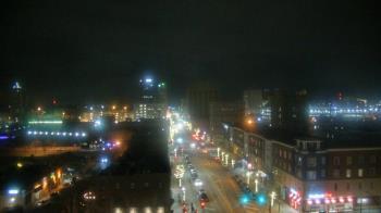 Weather camera view of Akron Beacon Journal.