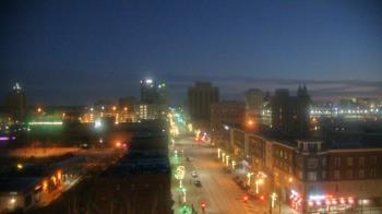 Weather camera view of Akron Beacon Journal.