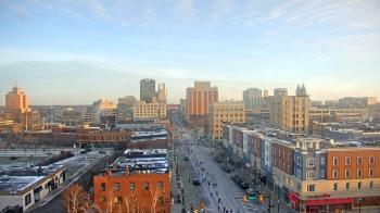 Weather camera view of Akron Beacon Journal.