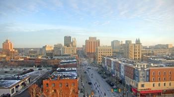 Weather camera view of Akron Beacon Journal.