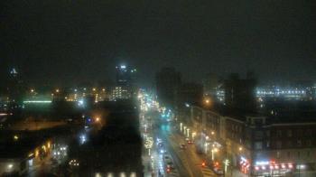 Weather camera view of Akron Beacon Journal.