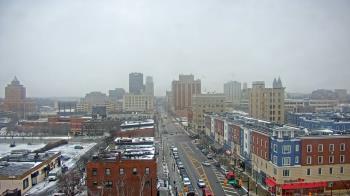 Weather camera view of Akron Beacon Journal.