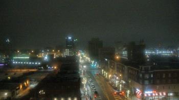 Weather camera view of Akron Beacon Journal.