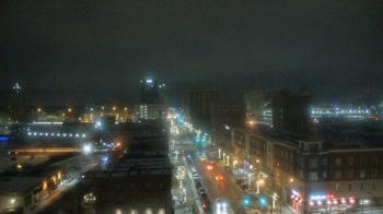 Weather camera view of Akron Beacon Journal.