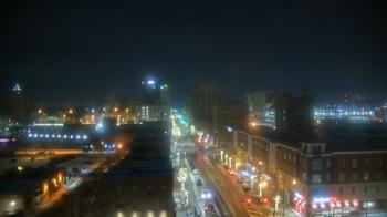 Weather camera view of Akron Beacon Journal.