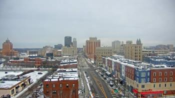 Weather camera view of Akron Beacon Journal.