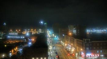 Weather camera view of Akron Beacon Journal.