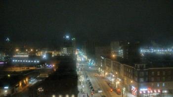 Weather camera view of Akron Beacon Journal.