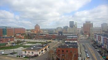 Weather camera view of Akron Beacon Journal.