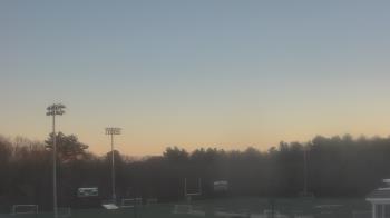 Weather camera view of Abington High School.