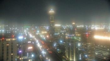 Weather camera view of Amegy Bank of Texas.