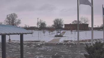 Weather camera view of Adrian Public Schools.