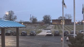 Weather camera view of Adrian Public Schools.