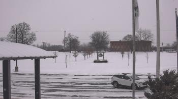 Weather camera view of Adrian Public Schools.