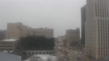 Weather camera view of Akron-Summit County Public Library.