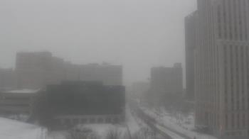 Weather camera view of Akron-Summit County Public Library.