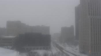 Weather camera view of Akron-Summit County Public Library.
