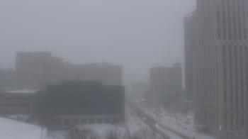 Weather camera view of Akron-Summit County Public Library.