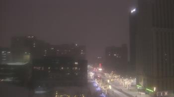 Weather camera view of Akron-Summit County Public Library.