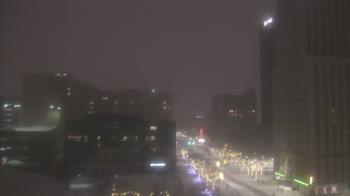 Weather camera view of Akron-Summit County Public Library.
