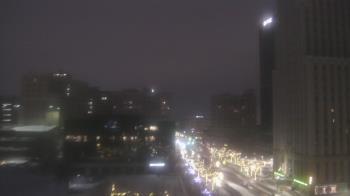 Weather camera view of Akron-Summit County Public Library.