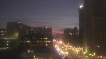 Weather camera view of Akron-Summit County Public Library.