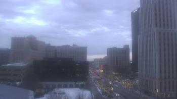 Weather camera view of Akron-Summit County Public Library.