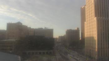 Weather camera view of Akron-Summit County Public Library.