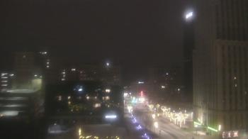 Weather camera view of Akron-Summit County Public Library.