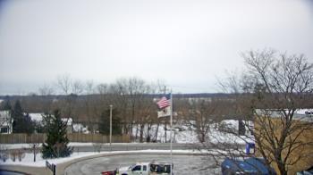 Weather camera view of Grass Lake School District 36.