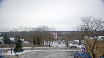 Weather camera view of Grass Lake School District 36.