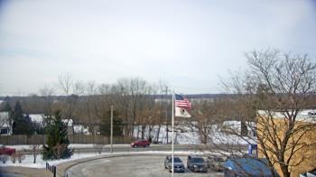 Weather camera view of Grass Lake School District 36.