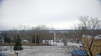 Weather camera view of Grass Lake School District 36.