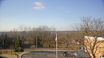 Weather camera view of Grass Lake School District 36.