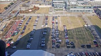 Weather camera view of Mercedes Benz Stadium.