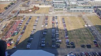 Weather camera view of Mercedes Benz Stadium.