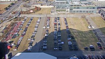 Weather camera view of Mercedes Benz Stadium.