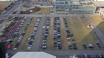 Weather camera view of Mercedes Benz Stadium.