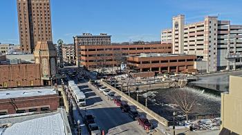 Weather camera view of City of Aurora IL.