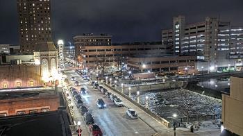 Weather camera view of City of Aurora IL.