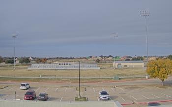 Weather camera view of Bluebonnet Elementary.