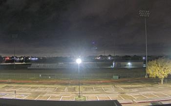 Weather camera view of Bluebonnet Elementary.