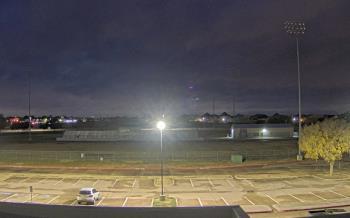 Weather camera view of Bluebonnet Elementary.
