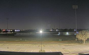Weather camera view of Bluebonnet Elementary.